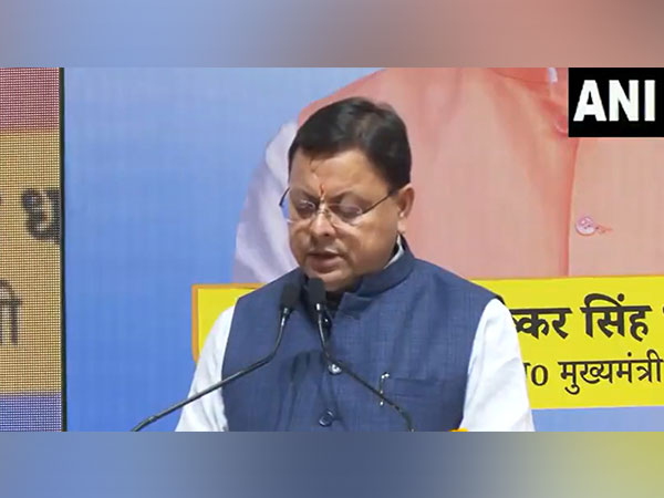  Uttarakhand Chief Minister Pushkar Singh Dhami (Photo/ANI)