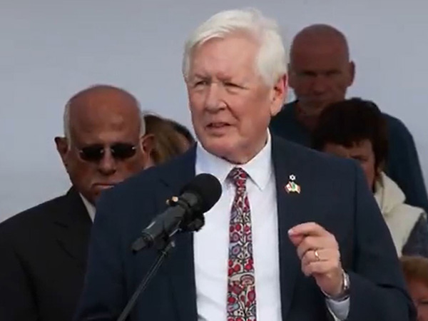 Bob Rae, Canada’s Permanent Representative to the UN (Photo/ANI) 