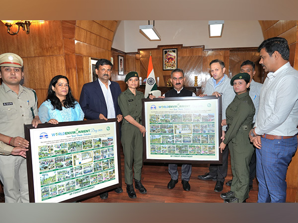 Chief Minister Sukhvinder Singh Sukhu releases Forest Department’s activity calendar on Environment Day initiatives (Photo/CM Release)