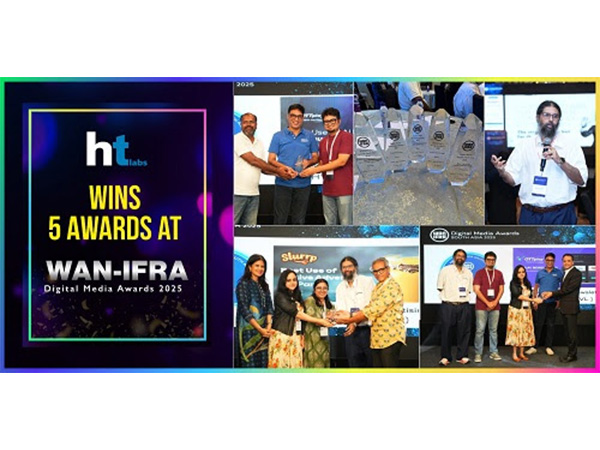 HT Labs wins 5 awards at WAN IFRA