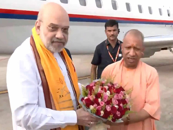 Home Minister Amit Shah and CM Yogi Adityanath (Photo/ANI)