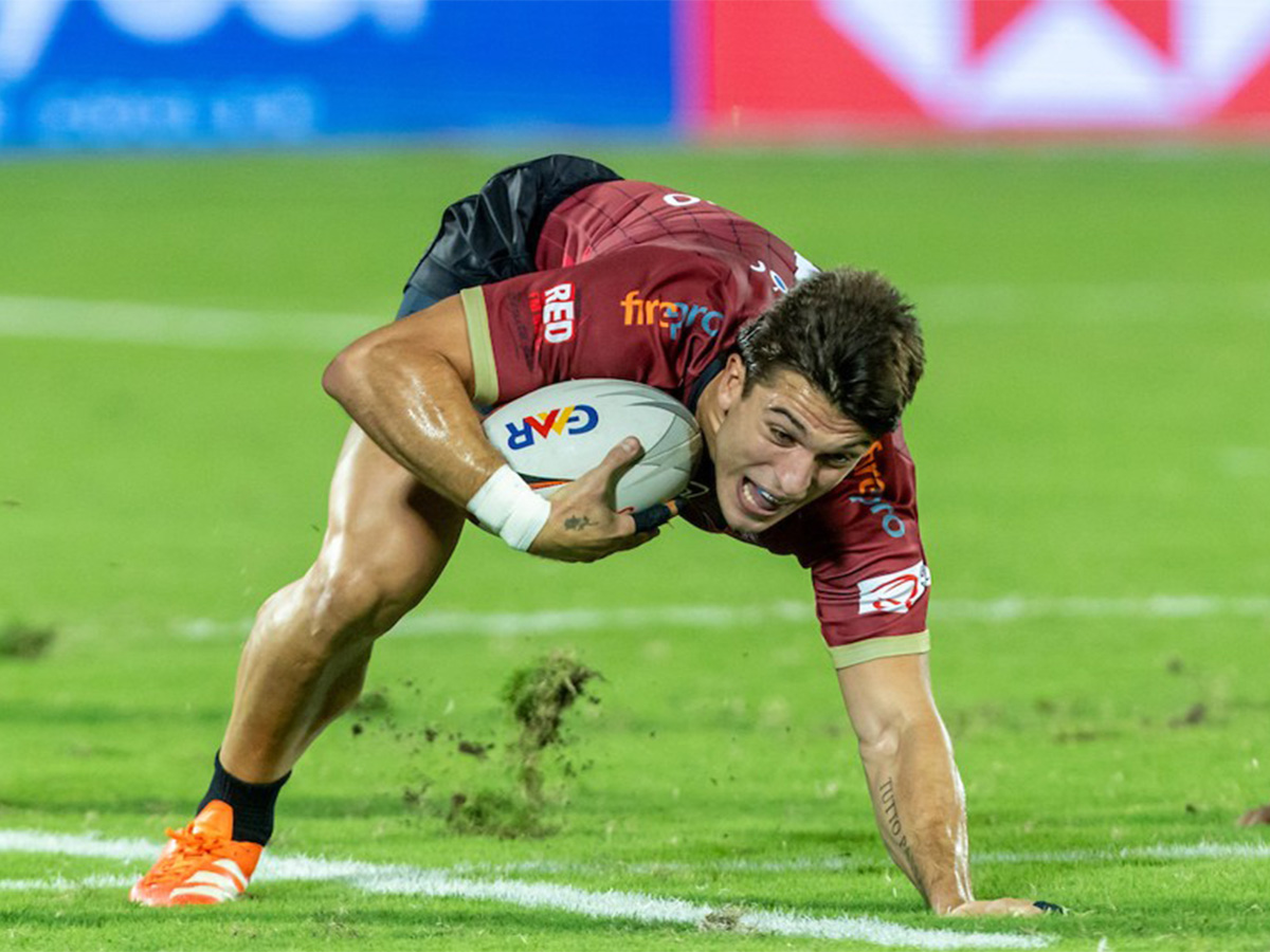 Delhi Redz player Matteo Graziano