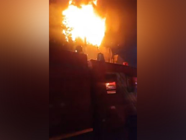 Fire breaks out at banquet hall in Motinagar, Delhi (Photo/ Delhi Police)