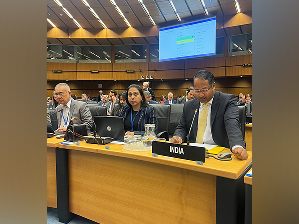 Indian Ambassador to Austria, Shambhu S Kumaran, delivered India's statement at the special meeting of the International Atomic Energy Agency (IAEA) Board of Governors (Photo/X@IndiainAustria)