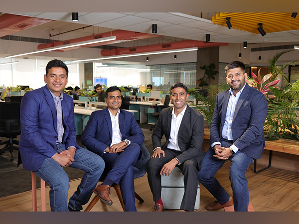 Darwinbox Co-founders - Left to Right - Rohit Chennamaneni - Chaitanya Peddi - Jayant Paleti - Vineet Singh