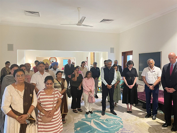 Secretary (East) P Kumaran represented the Indian Government at the memorial service held by the Canadian and Irish Embassies at Canada House to commemorate the 40th anniversary of the AI-182 Kanishka bombing (Image Credit: X/@MEAIndia)