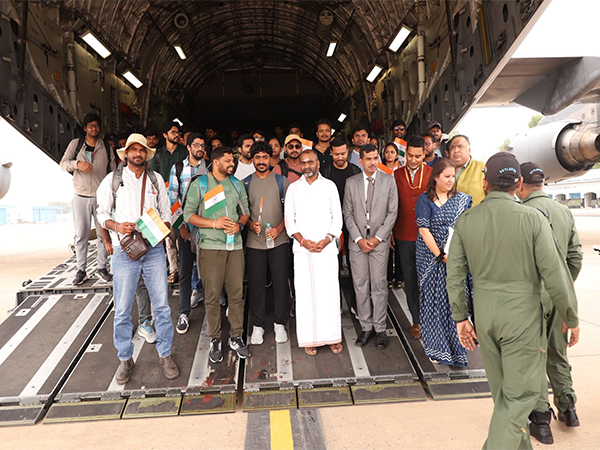 Indians evacuated under Operation Sindhu from Jordan (Photo/X @MEAIndia)