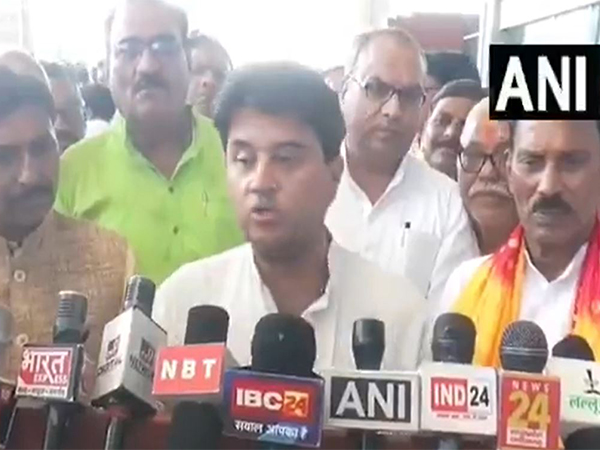  Union Minister Jyotiraditya Scindia (Photo: ANI)