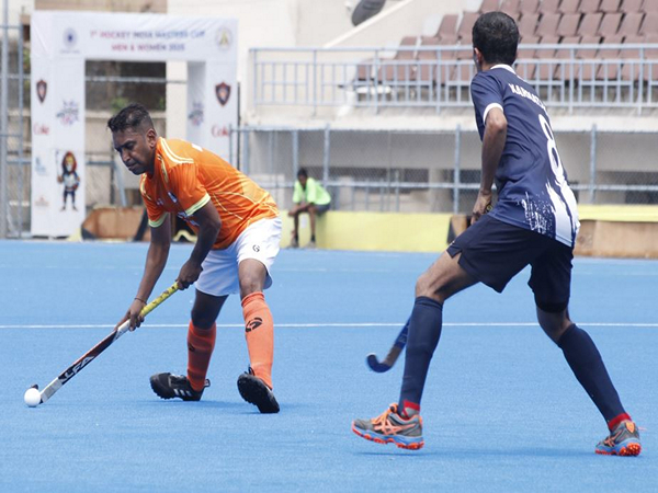 Players in action during quarter-finals (Photo: Hockey India) 