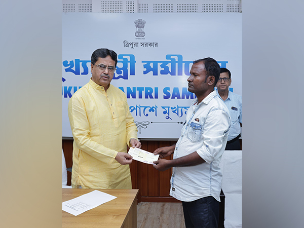 Tripura CM Dr Manik Saha (Photo/ANI)