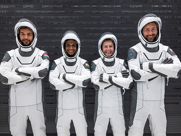 Crew of Axiom-4 mission (Photo Credit: X/@SpaceX)