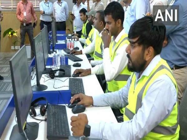 Visuals from the newly implemented ATMS at Dwarka Expressway (Photo/ANI)