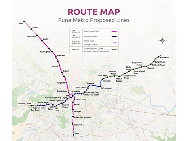 Pune Metro proposed lines  (Photo/ PIB)