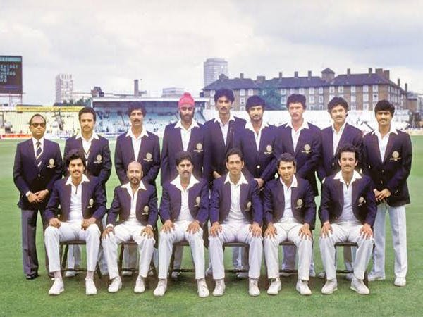 India's 1983 World Cup winning team (Photo: @sachin_rt/X)