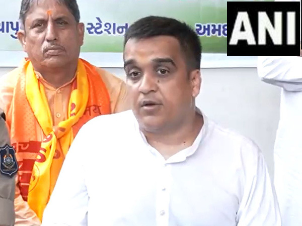 Gujarat Home Minister Harsh Sanghavi. (Photo/ANI)