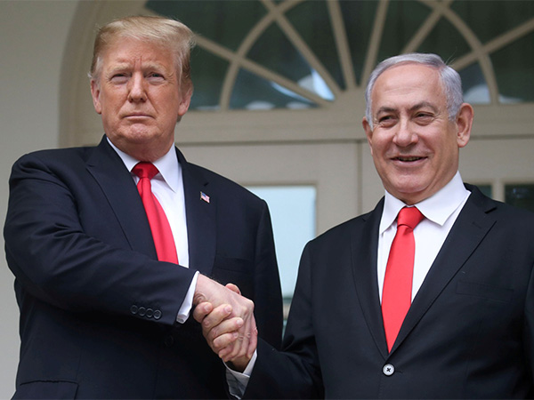 US President Donald Trump and Israeli Prime Minister Benjamin Netanyahu. (Photo/Reuters)
