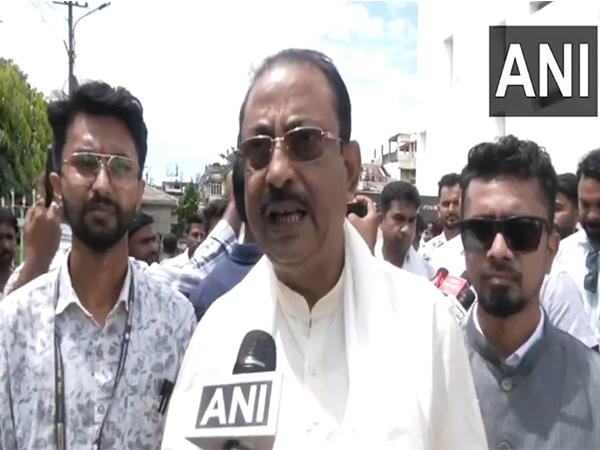 Tripura BJP President Rajib Bhattacharjee (Photo/ANI)