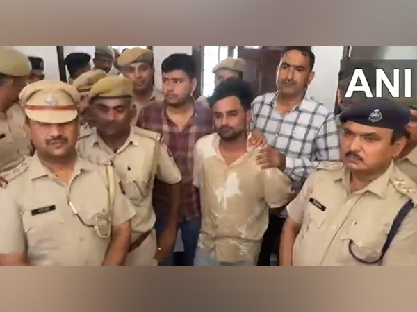 Udaipur Police arrested accused Siddharth in rape case of French woman (Photo/ANI)