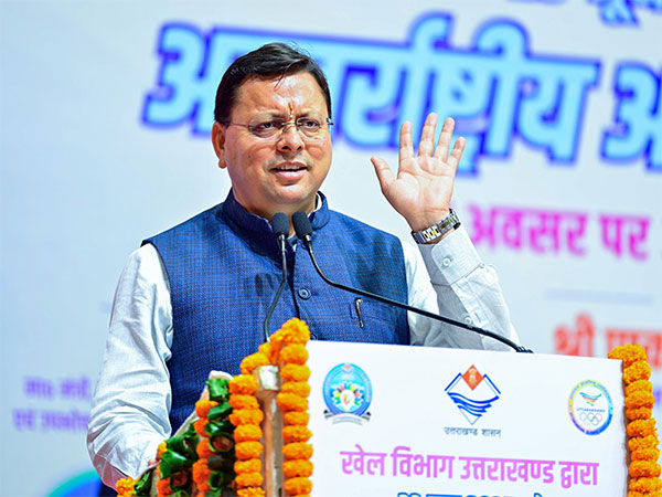 Chief Minister of Uttarakhand, Pushkar Singh (Photo/ANI)