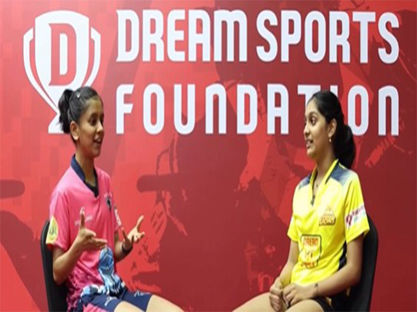 Sreeja Akula and  Divyanshi Bhowmick (Photo: Instagram/@dreamsportsfoundation)