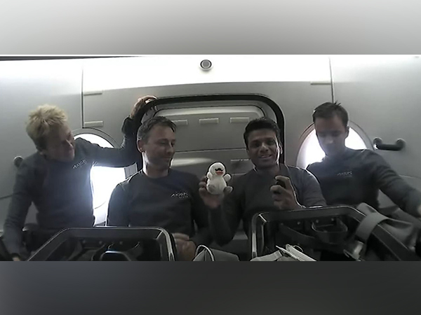 Group Captain Shubhanshu Shukla shares his first in-flight experience aboard Ax-4 (Image Source: Axiom Space)