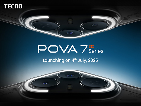 TECNO Gears Up to Launch POVA 7 Series with Bold New Delta Interface on July 4, Exclusively on Flipkart