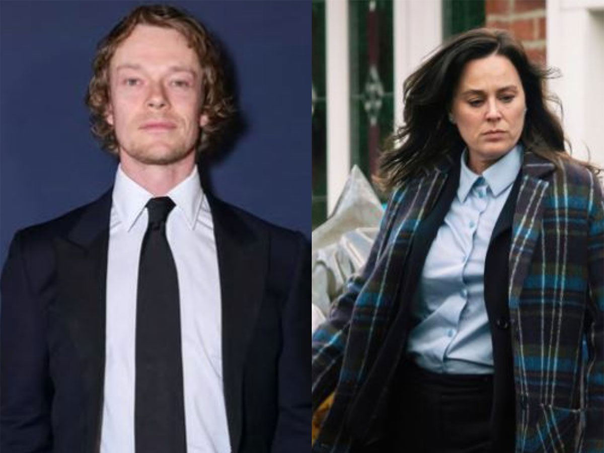 Alfie Allen and Jill Halfpenny (Photo/Instagram@Jillhalfpenny)