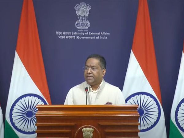 Ministry of External Affairs spokesperson Randhir Jaiswal (Photo/MEA, YouTube)