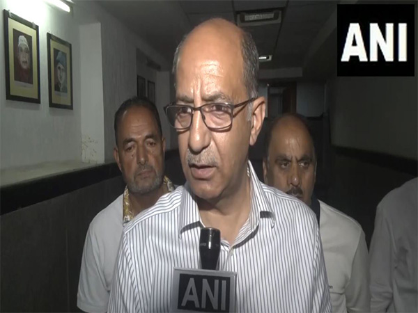 Jammu and Kashmir Chief Minister Omar Abdullah's advisor Nasir Aslam Wani (Photo/ANI)
