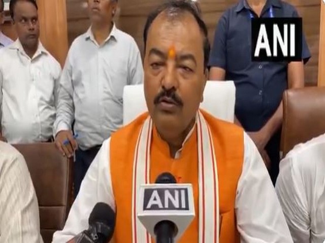 Uttar Pradesh Deputy Chief Minister Keshav Prasad Maurya (Photo/ANI)