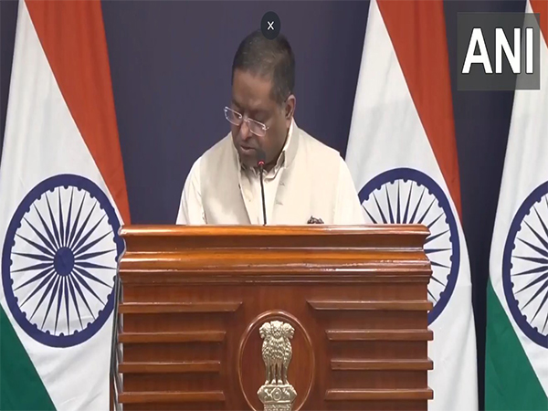 Ministry of External Affairs spokesperson Randhir Jaiswal (Photo/ANI)