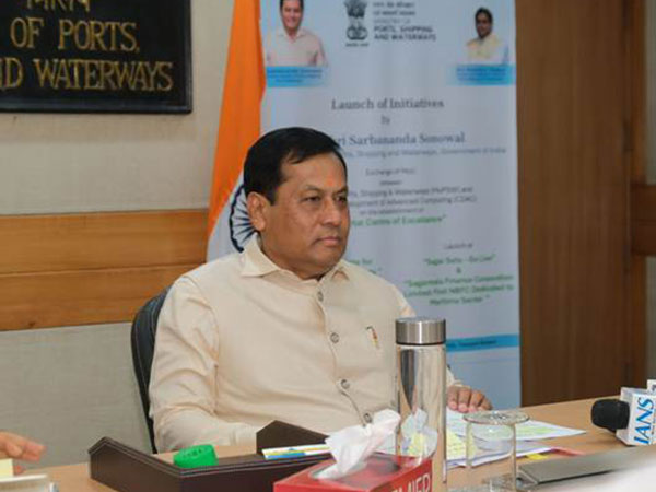  Union Minister Sarbananda Sonowal (Photo/PIB)