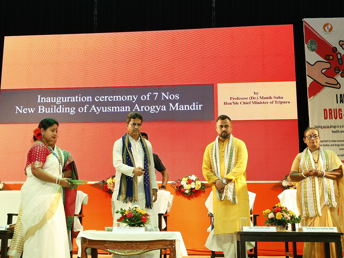 Tripura Chief Minister Manik Saha (Photo/@DrManikSaha2)