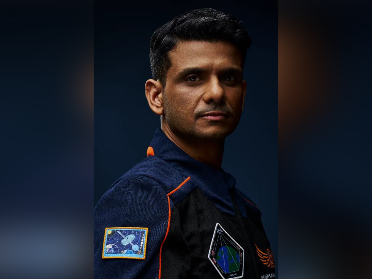 Axiom-4 pilot and Indian Air Force Group Captain Shubhanshu Shukla. (Photo/Axiom Space)