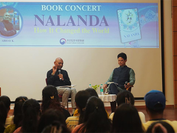 Korean Cultural Centre hosts discussion on 'Nalanda' (Photo/ANI)