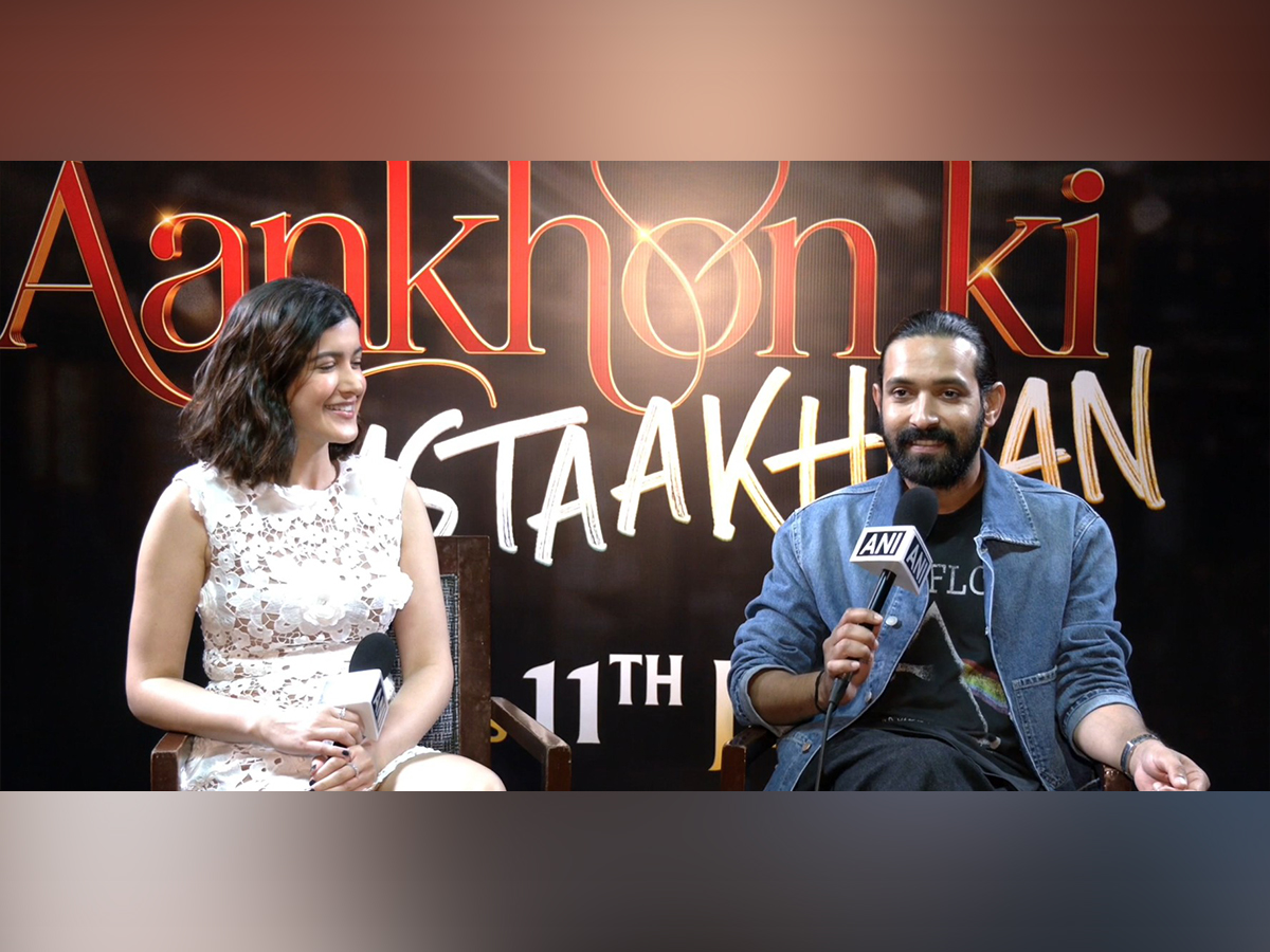 Vikrant Massey, Shanaya Kapoor (Photo/ANI)