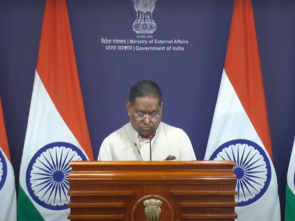 Ministry of External Affairs spokesperson Randhir Jaiswal (Photo/MEA, YouTube)
