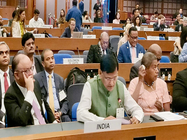 MoS Nityanand Rai delivering the country statement at the 3rd Ministerial Conference on Central Registration and Vital Statistics in Asia and the Pacific (Photo/ X@IndiainThailand)