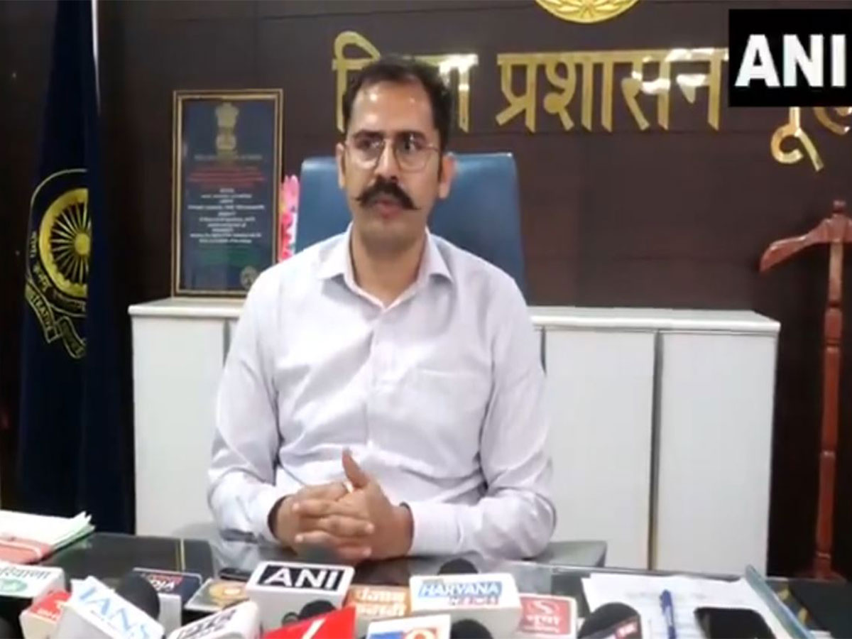 DC Vishram Kumar Meena (Photo/ANI)