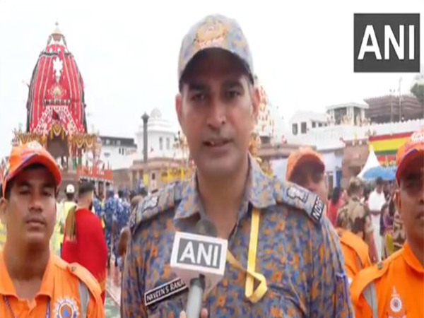 NDRF Deputy Commandant Naveen Rana (Photo/ANI)
