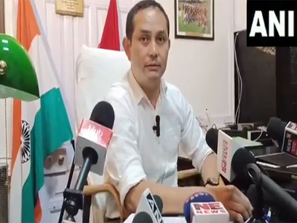 SP Herbert Pyniaid Kharkongor (Photo/ANI)