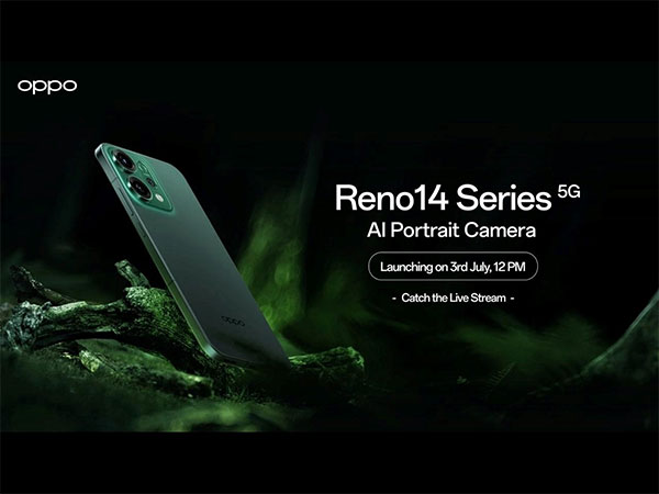 OPPO India to Launch the Reno14 Series on July 3, 2025 – Designed for Travel Photography, Powered by AI Imaging and True Lossless Telephoto Zoom