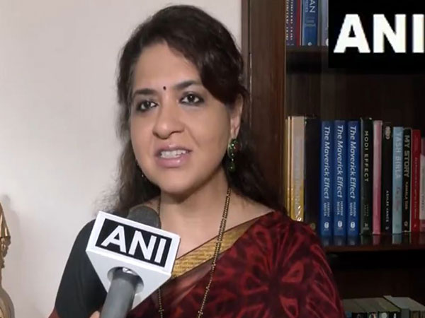 Shiv Sena leader Shaina NC (Photo/ANI)