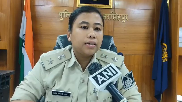 SP Narsinghpur, Mrigakhi Deka (Photo/ANI)