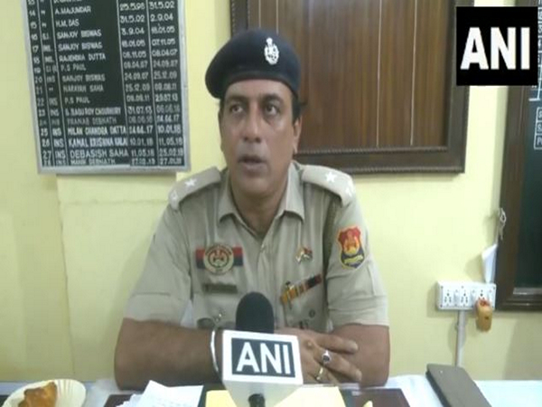 Officer-in-Charge, East Agartala PS, Rana Chatterjee (Photo/ANI)