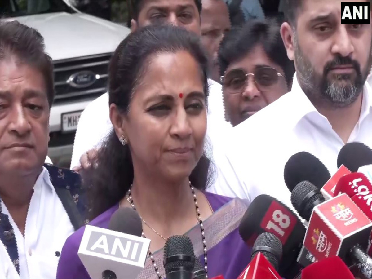Nationalist Congress Party (SCP) leader Supriya Sule (Photo/ANI)