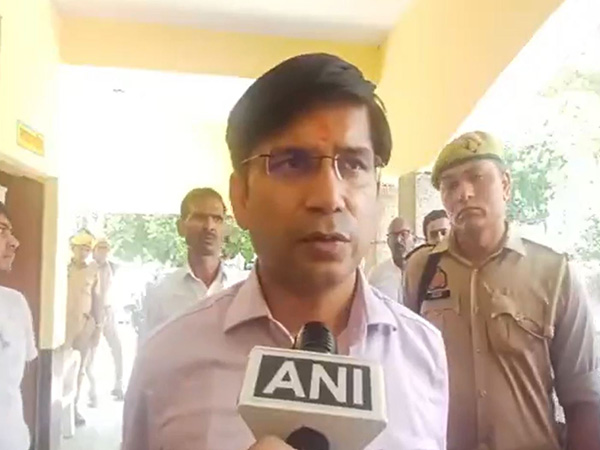 District Magistrate (DM) Rajendra Pensiya (Photo/ANI) 