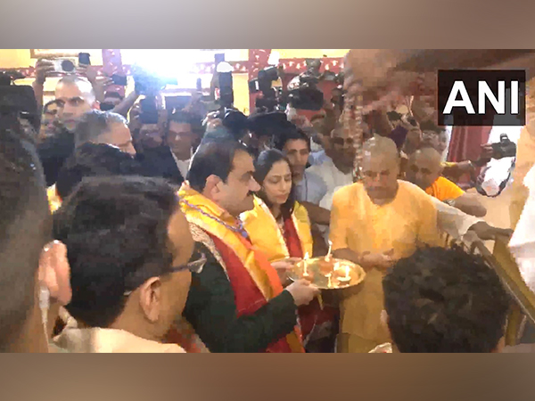 Gautam Adani with his family offers prayers at Puri Rath Yatra