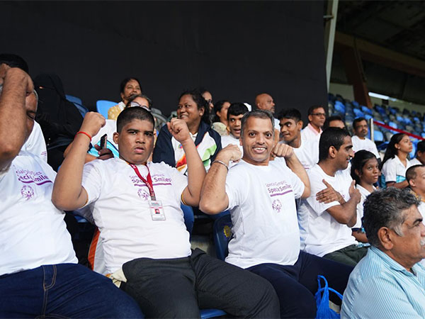 Special Olympics Bharat athletes at the Rugby Premier League game (Photo: SOB) Special Olympics Bharat athletes at the Rugby Premier League game (Photo: SOB)
