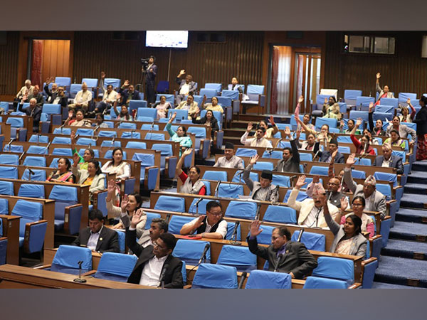 Nepali lawmakers endorse the Citizenship Bill during a parliamentary session on 28 June. (Photo/ANI)